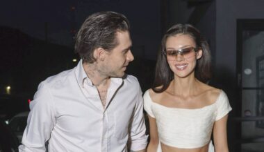 Nicola Peltz shows off toned abs during stylish outing with Brooklyn Beckham amid ongoing family tensions