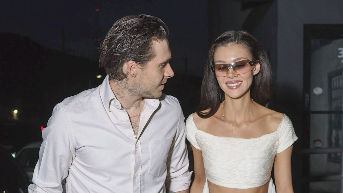 Nicola Peltz shows off toned abs during stylish outing with Brooklyn Beckham amid ongoing family tensions