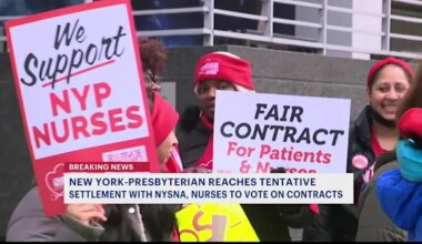 News 12 | Brooklyn | Nurses union reach tentative agreement with NY Presbyterian