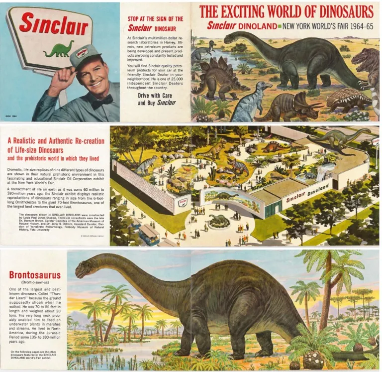 sinclair oil dinos