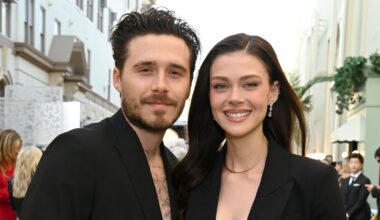 A T-shirt that says it all? Brooklyn Beckham steps out with Nicola Peltz as family rift deepens