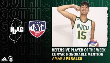Perales Named NJAC Defensive Player of the Week