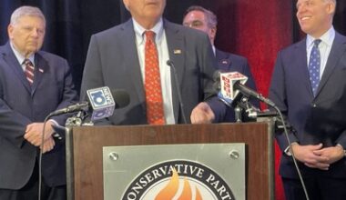 Blakeman courts right-wing voters at state Conservative Party convention