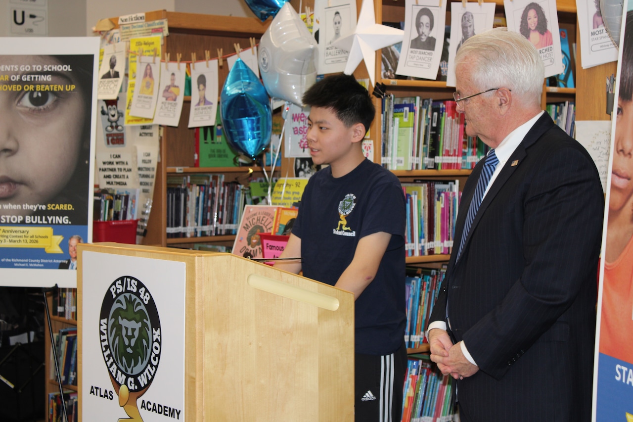 William G. Wilcox (PS/I.S. 48) kicks off 'Stand Up. Stop Bullying' campaign 2026