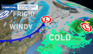 Weekend arctic air blast will make NYC feel its coldest of winter – NBC New York