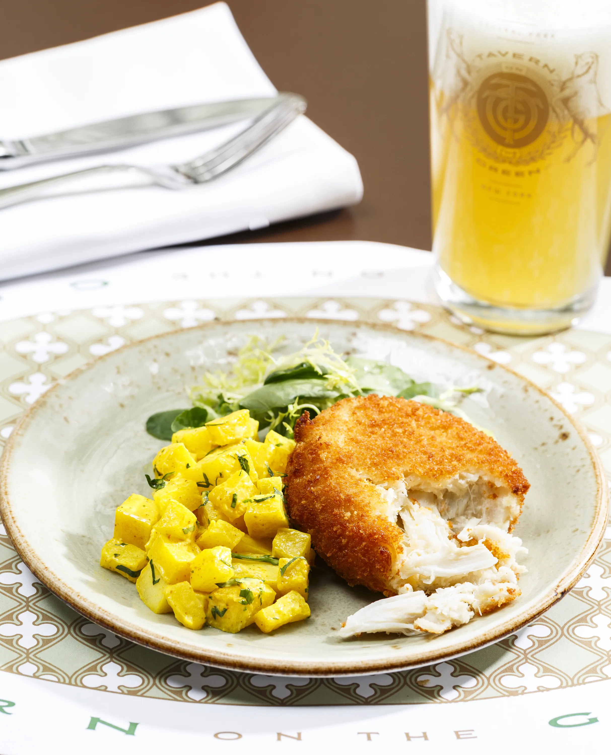 cookbook Tavern on the Green chef crabcake