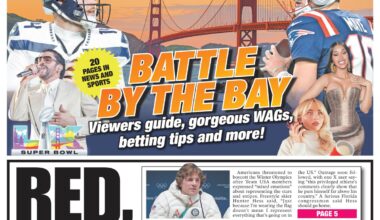 New York Post Cover for February 8, 2026