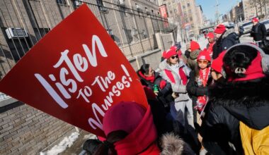 NYC nurses reach a deal to end a strike at 2 major hospitals while walkout continues at another