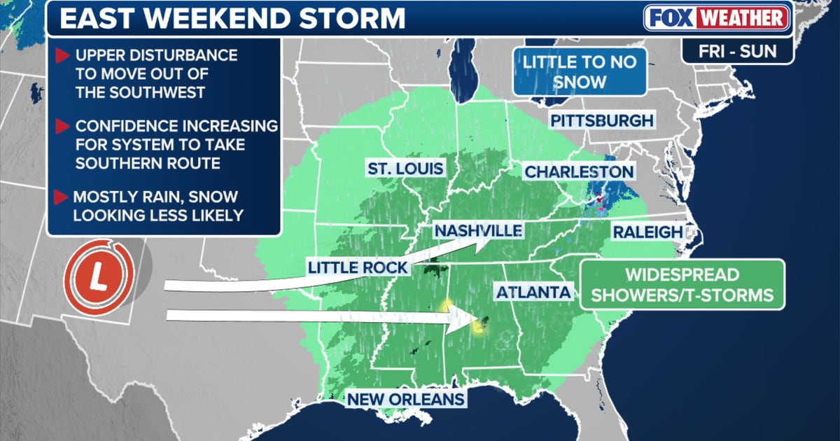 NYC weather forecast: Tracking potential Presidents' Day storm