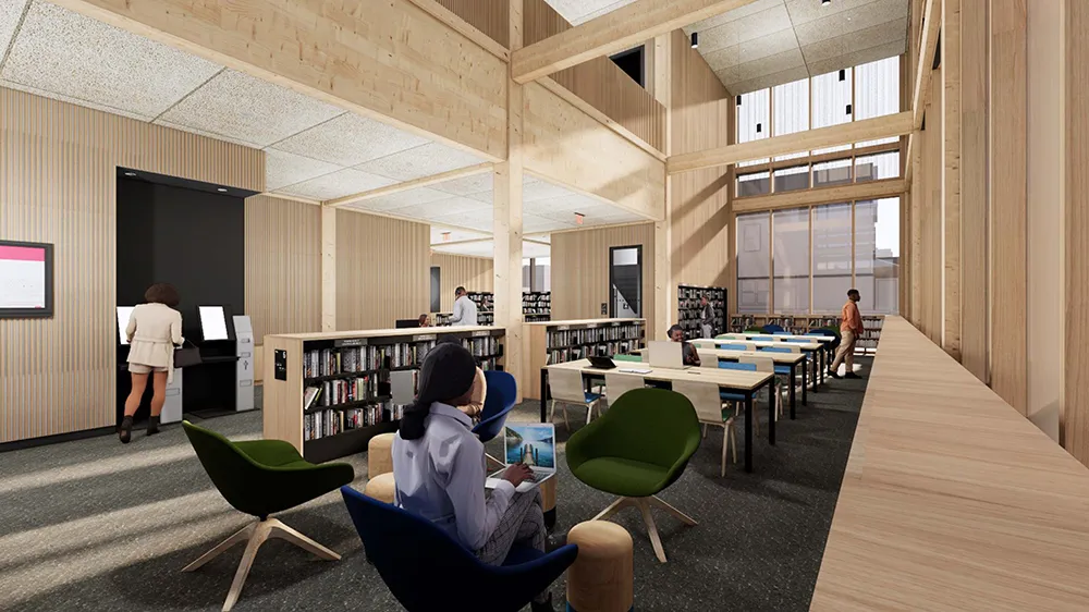 library rendering