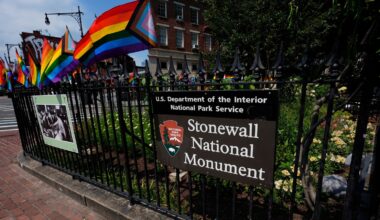 National Parks Service removes rainbow LGBT Pride flag from NYC's Stonewall National Monument near Inn