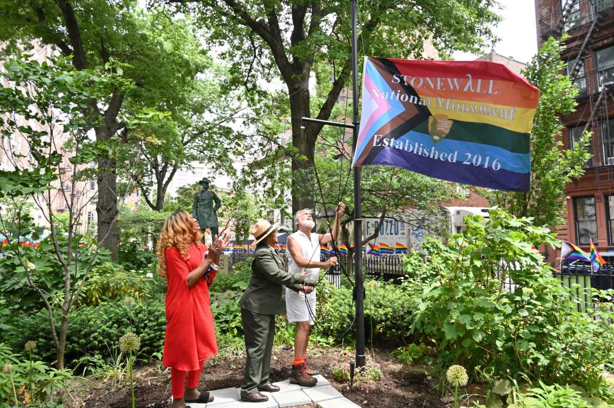 Trump administration removes Rainbow Flag from Stonewall National Monument