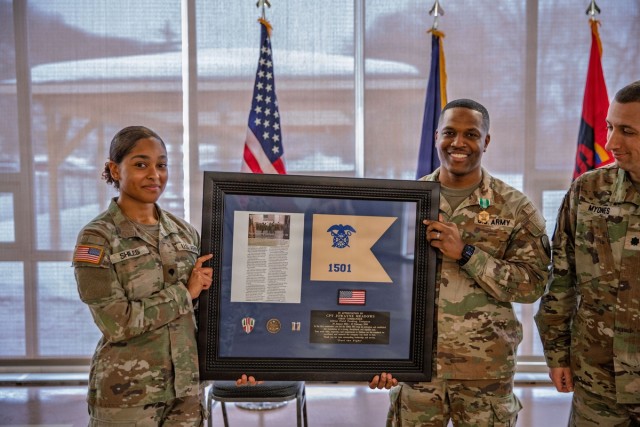 1501st QM(FFC) Change of Command Ceremony