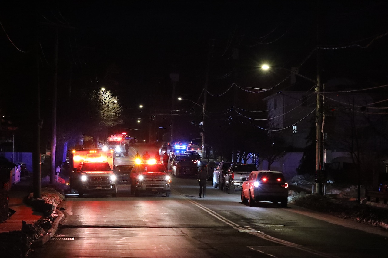 NYPD responds to Annadale on Thursday