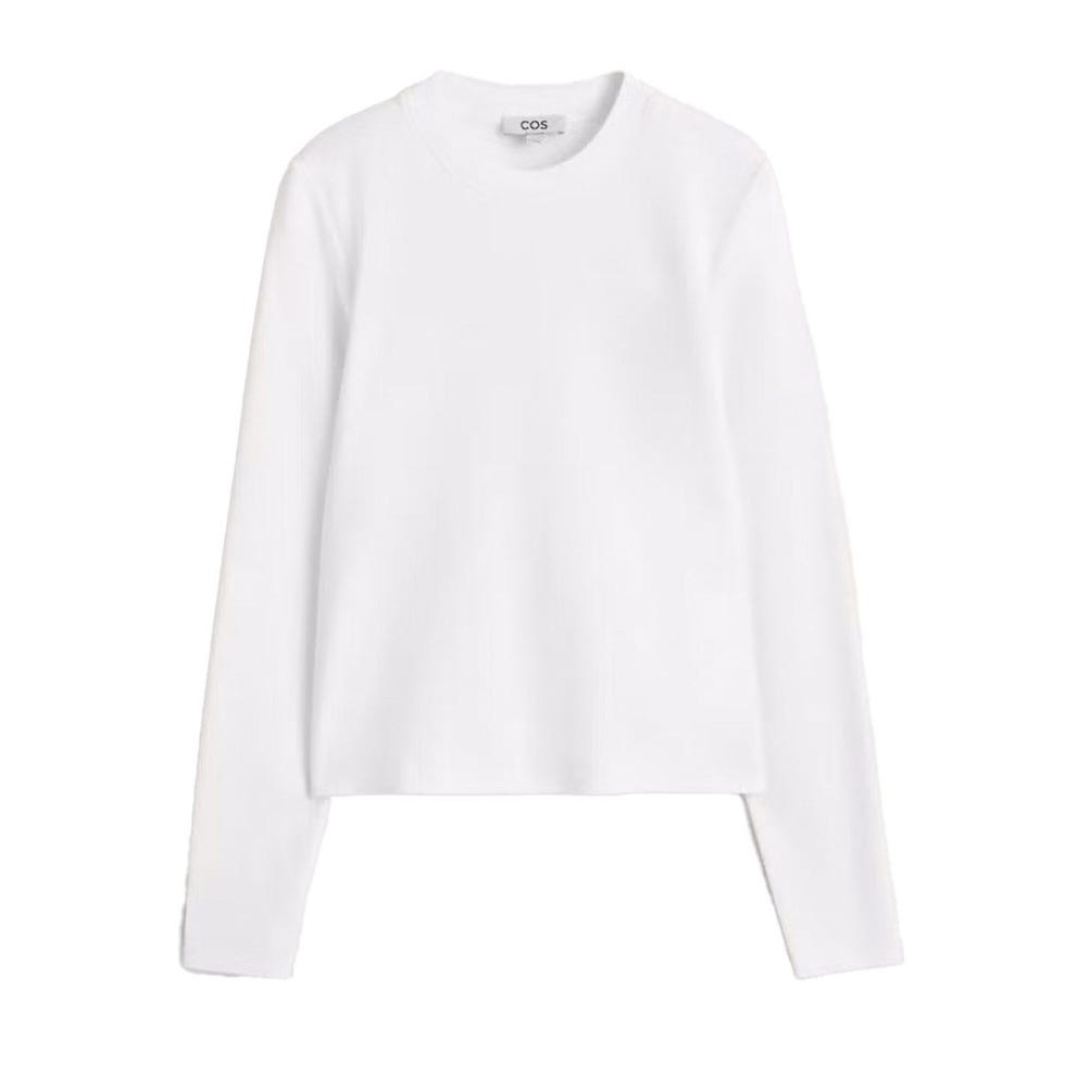 Clean Cut Long-Sleeved T-Shirt