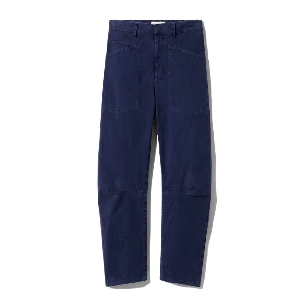 Mid-Rise Barrel Leg Pant