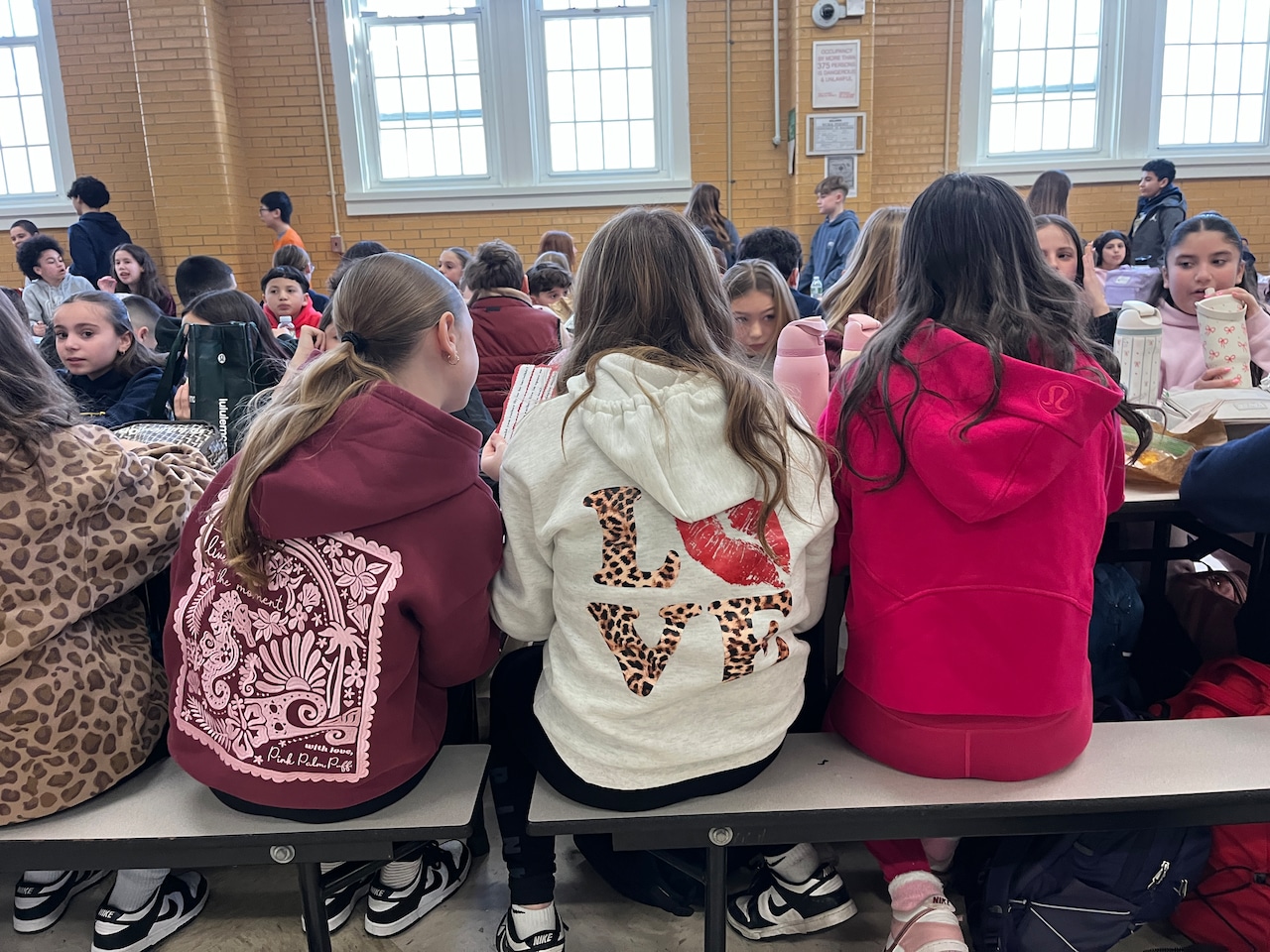 "No One Eats Alone Day" at I.S. 34 on Staten Island