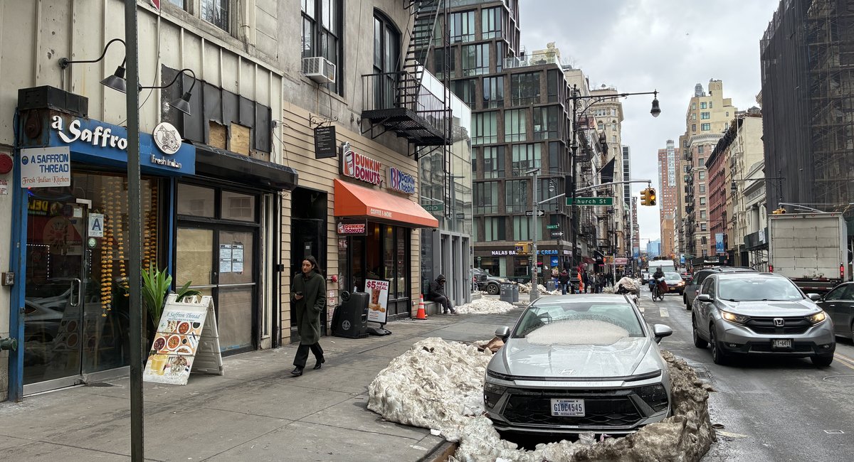 NYC’s alternate side parking dance is on hiatus, leaving crusty cars all over town