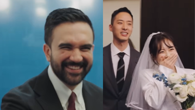 Watch: Zohran Mamdani crashes weddings at the NYC Marriage Bureau; shocks couples