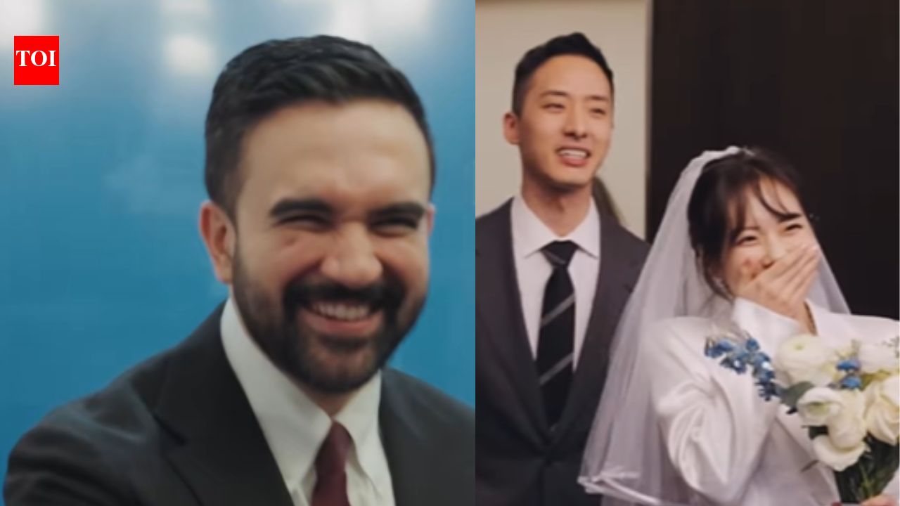Watch: Zohran Mamdani crashes weddings at the NYC Marriage Bureau; shocks couples