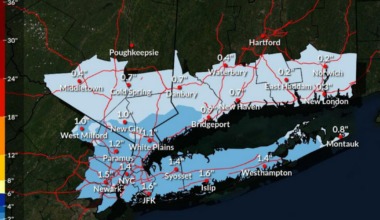 Up to 3 inches of snow Sunday night for NYC and Long Island