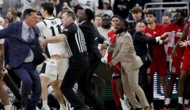 Roger Rubin: St. John's 11th win in a row features melee, six ejections