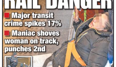 New York Post Cover for February 15, 2026