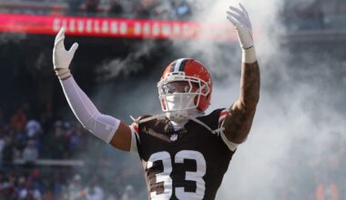 Cleveland Browns safety Ronnie Hickman