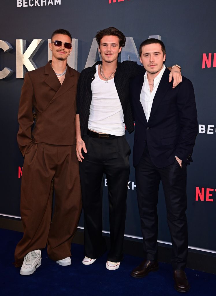 Cruz's brother Brooklyn was absent from the party amid the ongoing family feud 