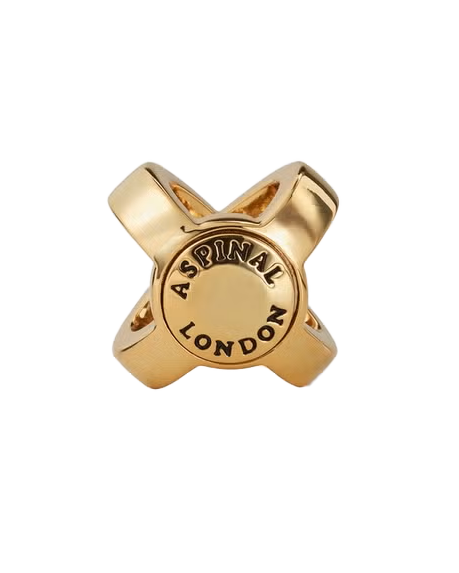 Skinny Scarf Ring 18ct Gold Plated