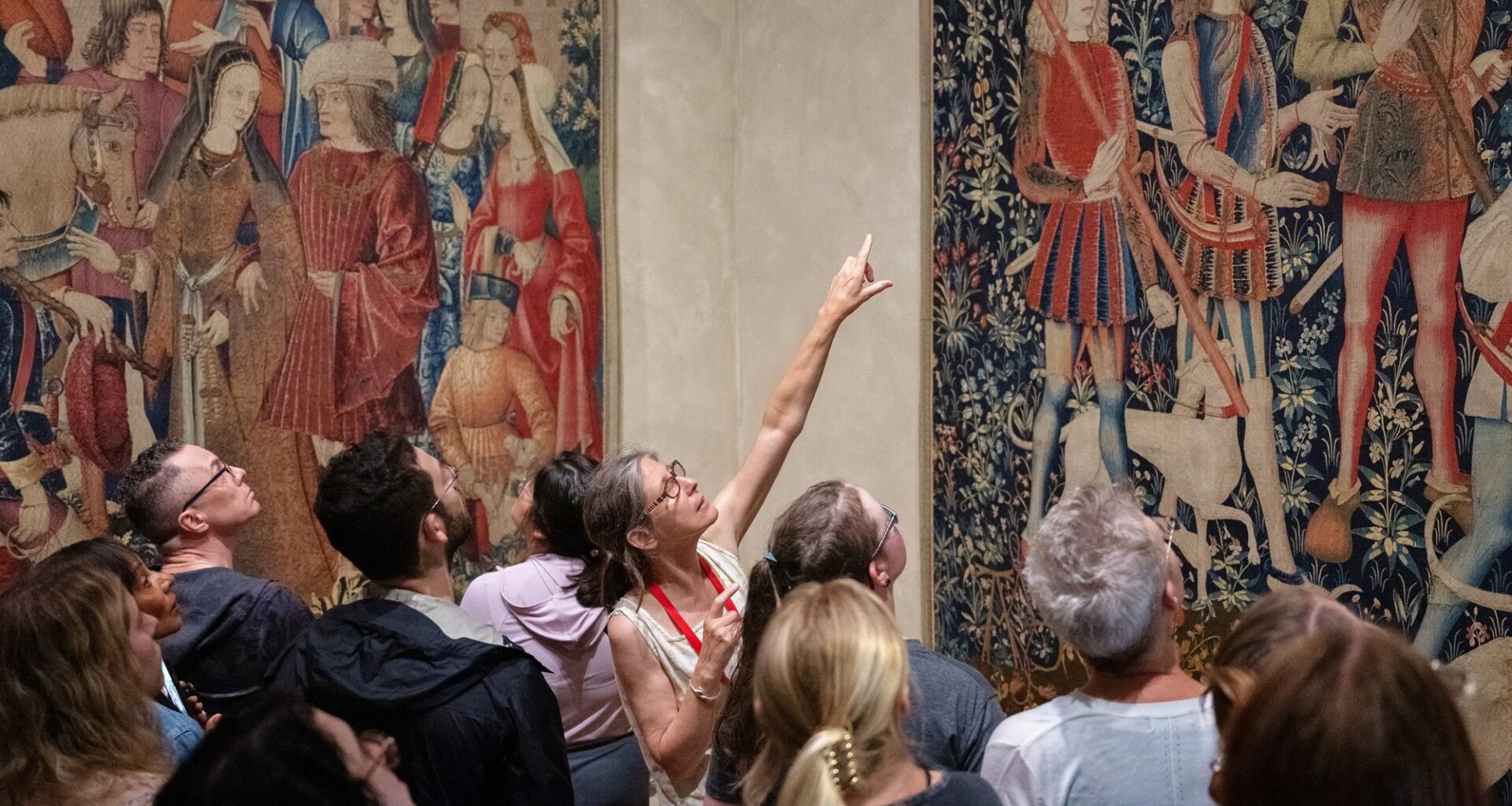 Silent Book Club of Death at The Met Cloisters