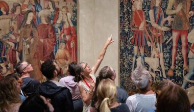 Silent Book Club of Death at The Met Cloisters