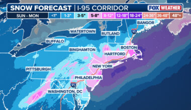 Blizzard Warning issued for NYC as major winter storm target: NY, NJ, CT