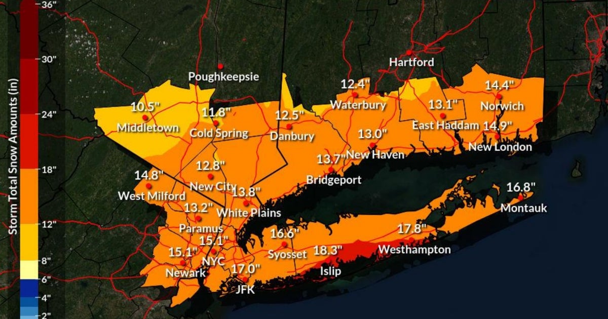 Weather: Blizzard warning in NYC as winter storm targets NY, NJ, CT with snow