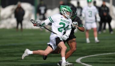 Thomas White Paces Men’s Lacrosse; Falls to Fairfield