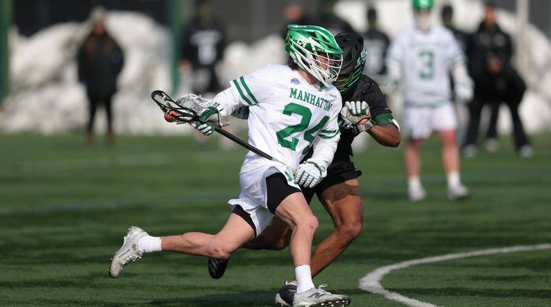 Thomas White Paces Men’s Lacrosse; Falls to Fairfield