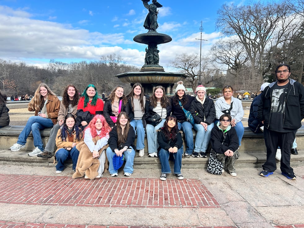 Fifteen Watertown High School students and their teachers are stranded in New York City after...