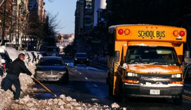 'Absolute mess': Return to school in NYC hindered by major blizzard