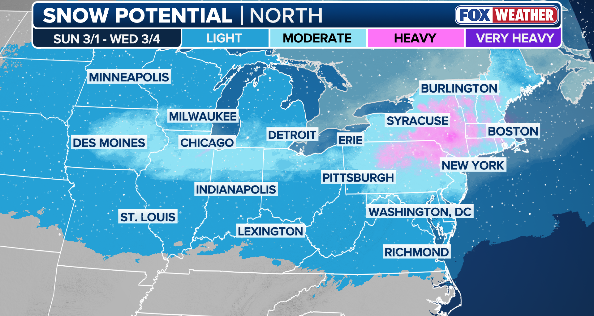 NYC weather: Tracking potential snowstorm next week; wintry mix possible Thursday