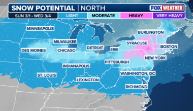 NYC weather: Tracking potential snowstorm next week; wintry mix possible Thursday