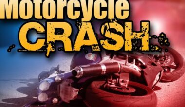 Motorcycle rider injured in three-vehicle crash Tuesday afternoon in Manhattan