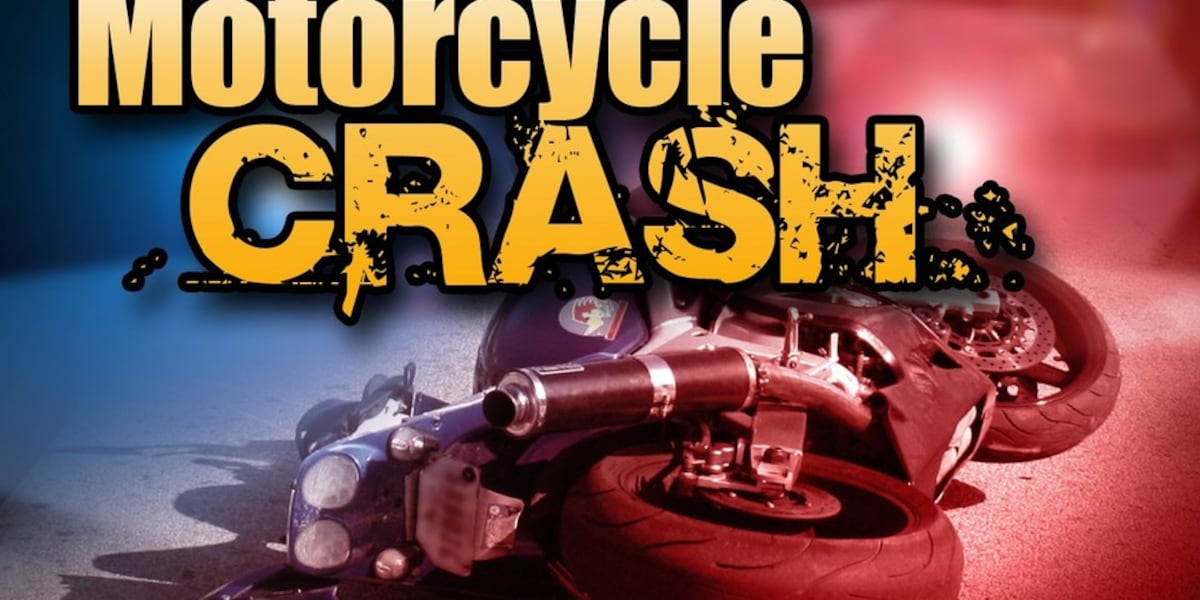 Motorcycle rider injured in three-vehicle crash Tuesday afternoon in Manhattan
