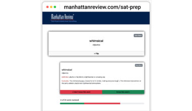 Manhattan Review Launches Free SAT Vocabulary Training Tool Featuring 3,000 Words