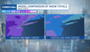 Another NYC snowstorm possible next week, weather forecast says – NBC New York