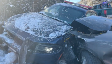 Watch: New York State Trooper hit by driver blinded by sun, narrowly escaping death