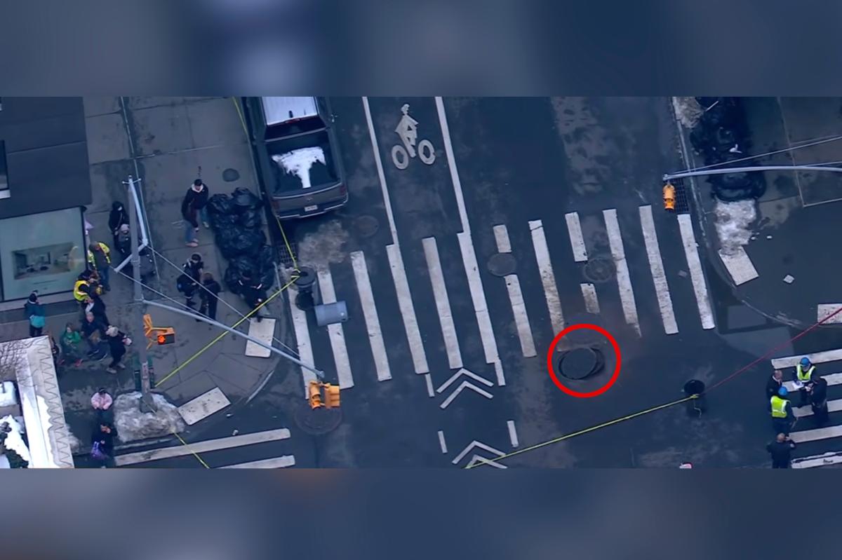 2 kids, woman hospitalized with burns after multiple manhole covers explode in NYC: cops