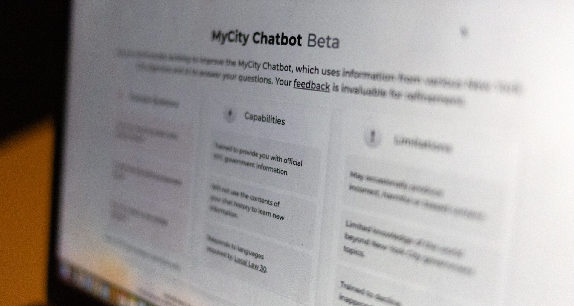 Impact: Chatbot Canceled | THE CITY