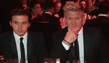 Gordon Ramsay, Brooklyn Beckham: courtesy of Getty Images