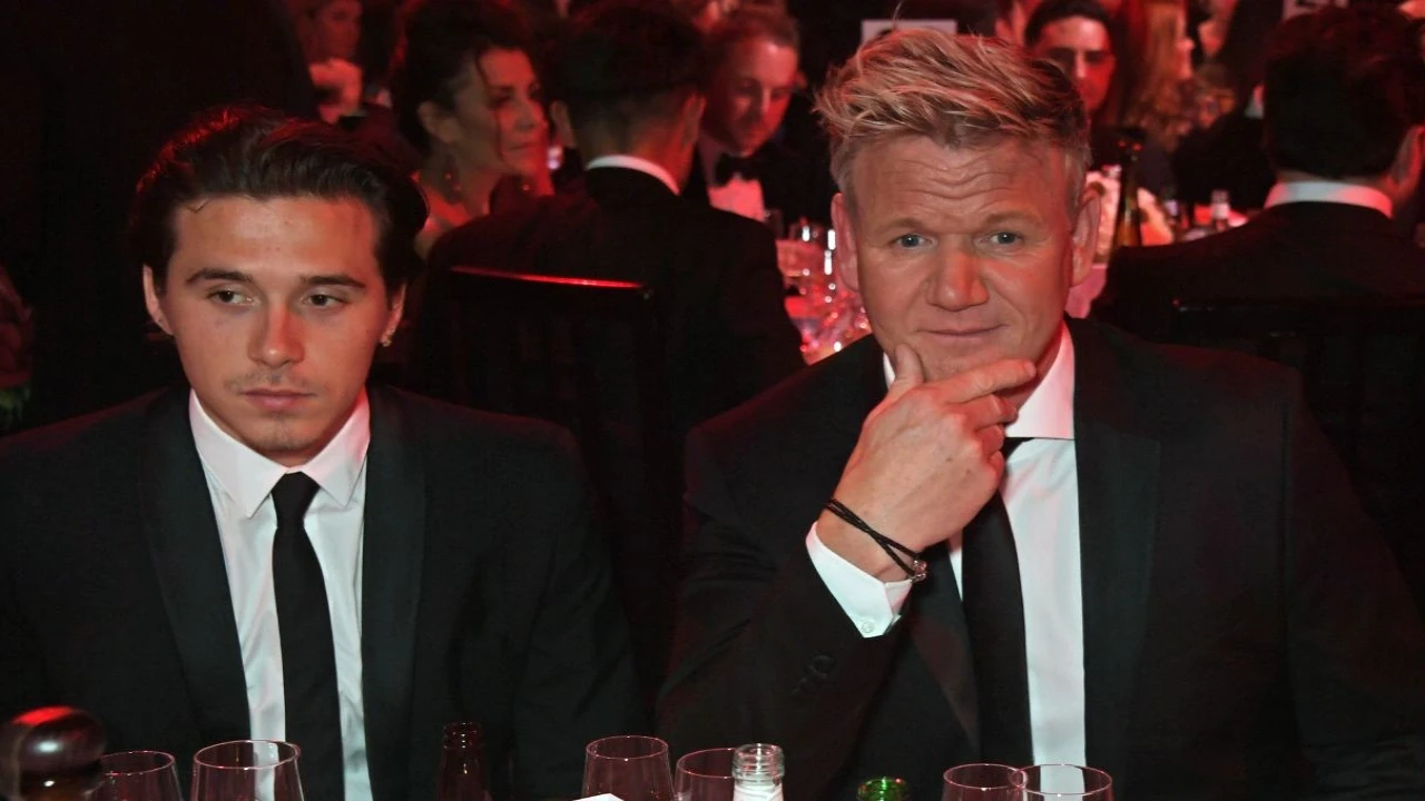 Gordon Ramsay, Brooklyn Beckham: courtesy of Getty Images