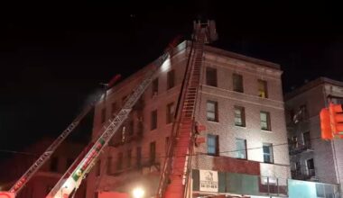 Firefighters pull two from 4-alarm fire in Claremont, Bronx apartment building